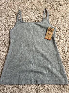 Rough Hewn Women’s Tank Top Grey 1X NWT